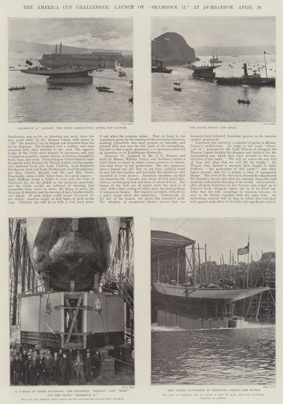 America Cup Challenger, Shamrock II