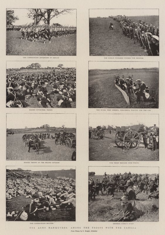 Ordu Manevraları, Kameralı Birlikler Arasında by English Photographer