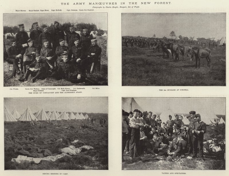 Yeni Ormandaki Ordu Manevraları by English Photographer