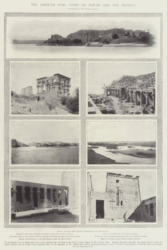 Assouan Barajı, Philae ve Çevreden Görünümler by English Photographer