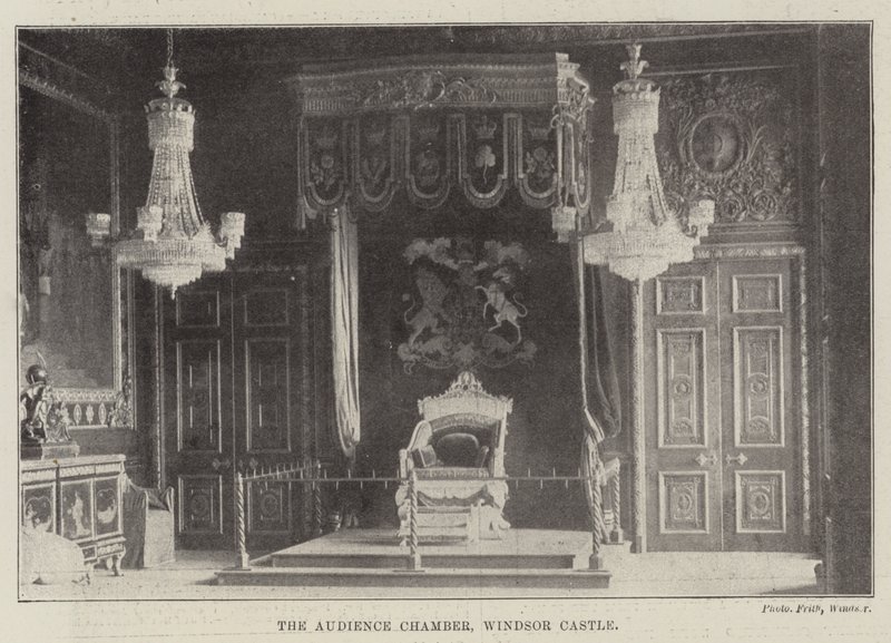 Seyirci Odası, Windsor Kalesi by English Photographer
