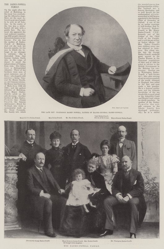Baden-Powell Ailesi by English Photographer