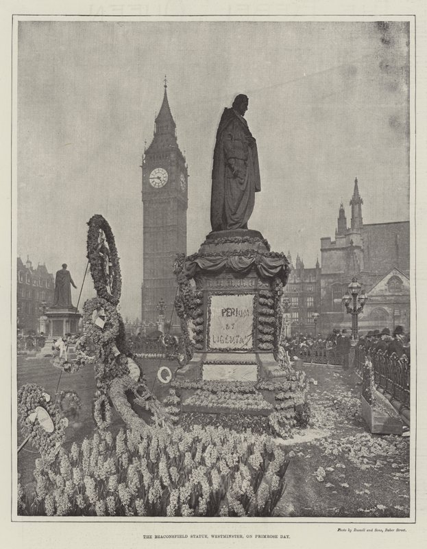 Beaconsfield Heykeli, Westminster, Primrose Günü