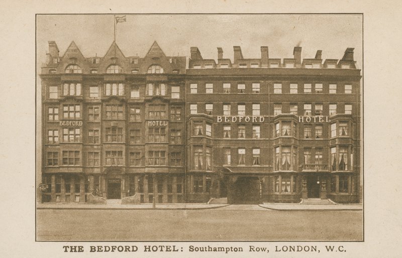 Bedford Oteli, Southampton Row, Londra by English Photographer