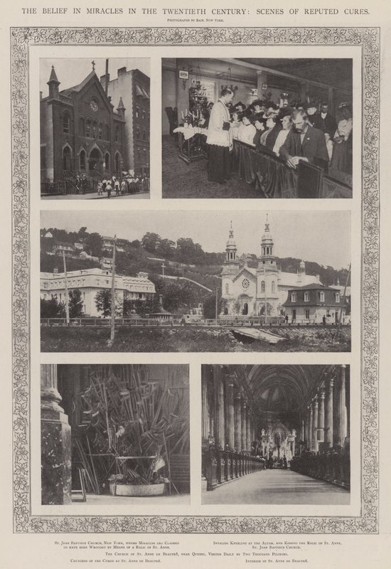Yirminci Yüzyılda Mucizelere İnanç, Ünlü Tedavilerden Sahneler by English Photographer