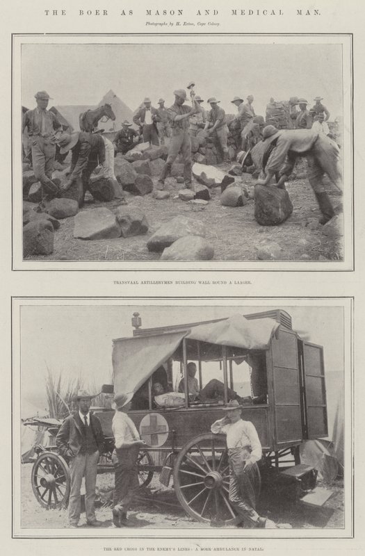 Boer Mason ve Tıp Adamı olarak by English Photographer