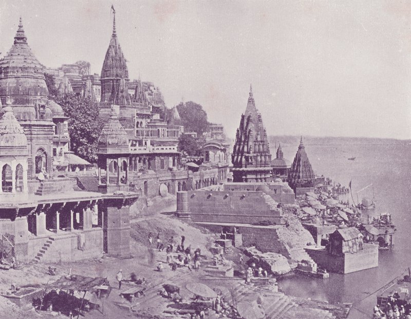 Yanan Ghat, Benares by English Photographer