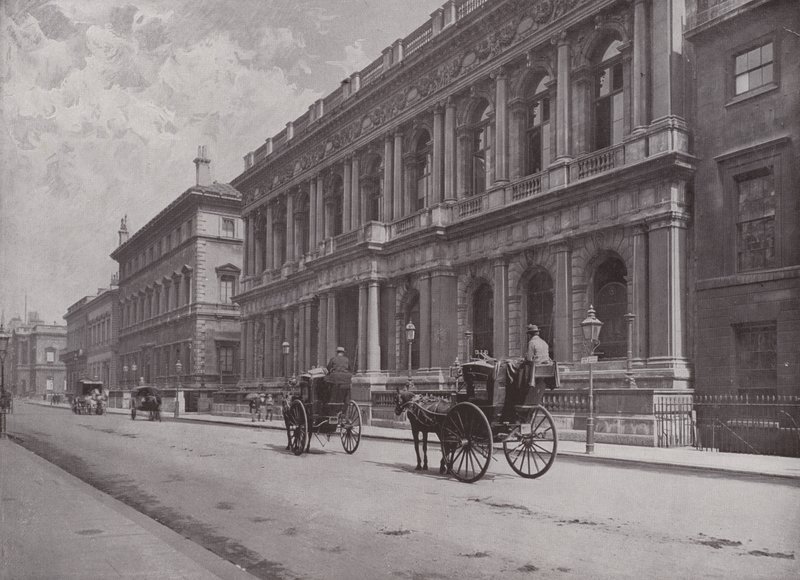 Carlton ve Reform Kulüpleri, Pall Mall by English Photographer