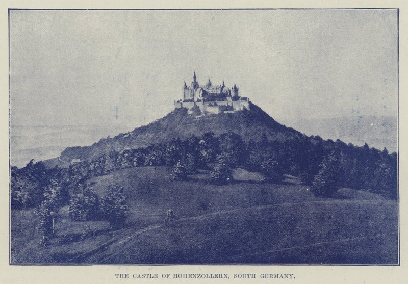 Hohenzollern Kalesi, Güney Almanya by English Photographer