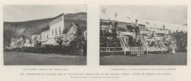 Britanya İmparatorluğunun En Uzak Kuzey Şehrinde Victoria Günü Kutlaması, Dawson City, Yukon