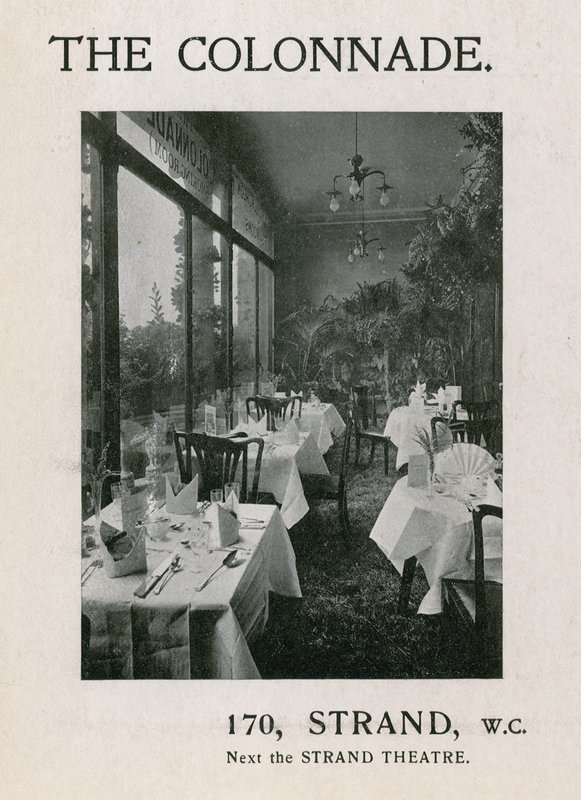 Colonnade, 170 Strand by English Photographer