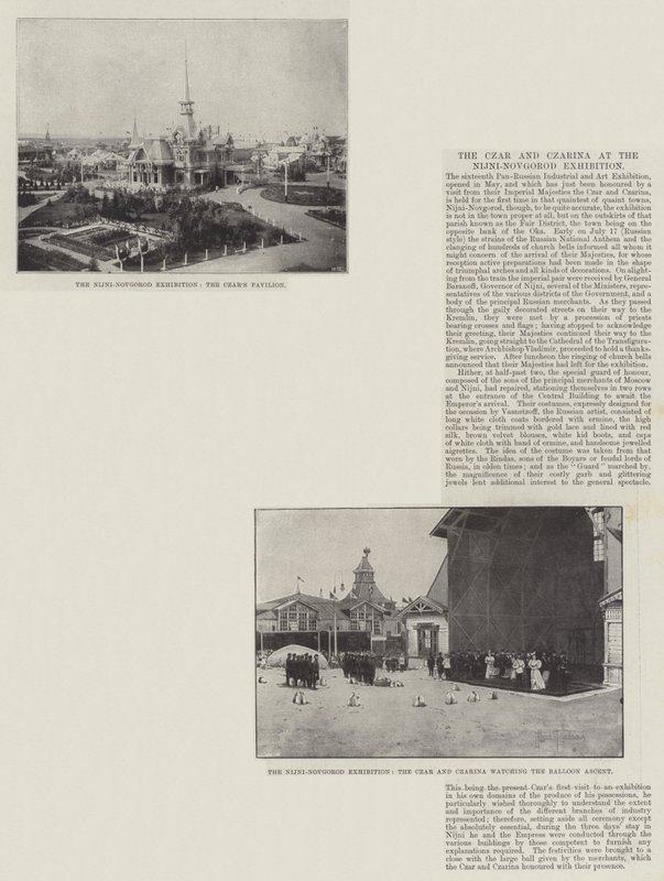 Nijni-Novgorod Sergisinde Çar ve Çarlık by English Photographer