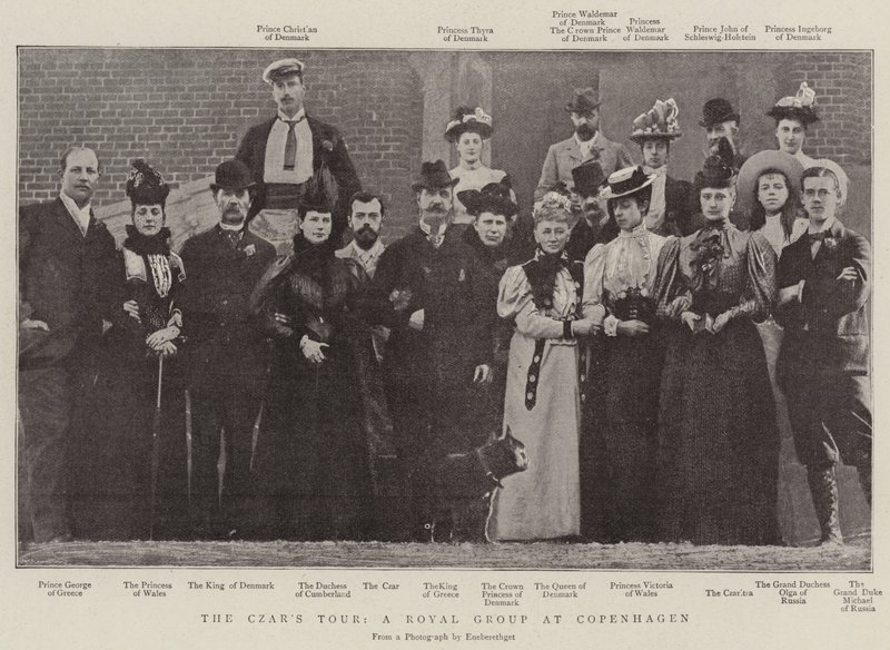 The Czars Tour, Kopenhag Kraliyet Grubu by English Photographer