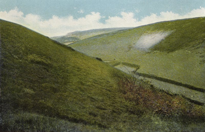 Downs, Ventnor by English Photographer