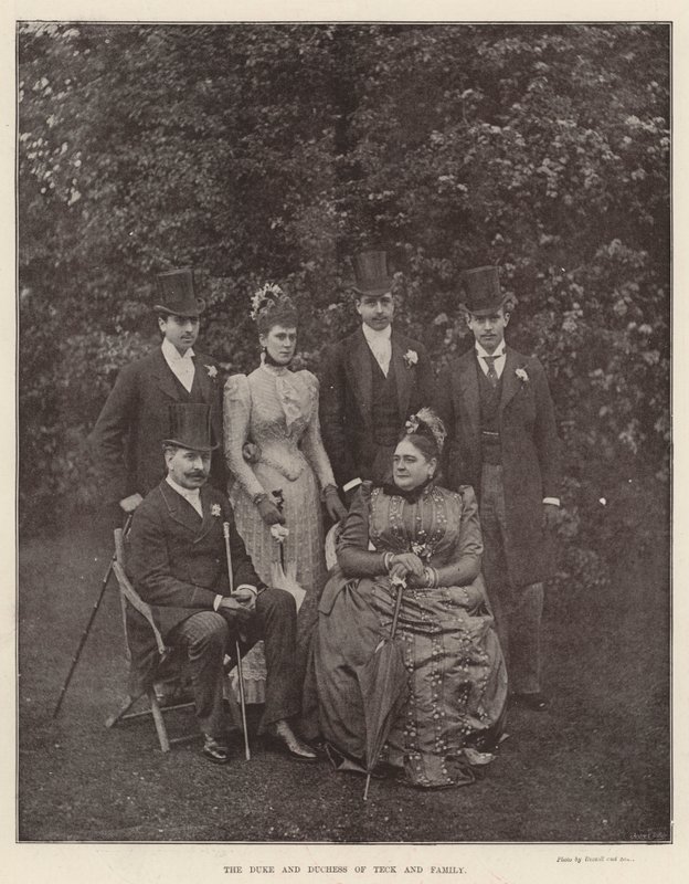 Teck ve Family Dükü ve Düşesi by English Photographer