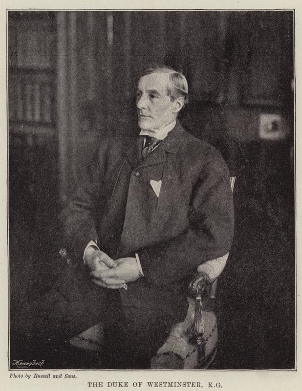 Westminster Dükü, KG by English Photographer