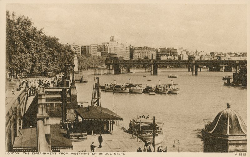 Westminster Bridge Basamakları, Londra