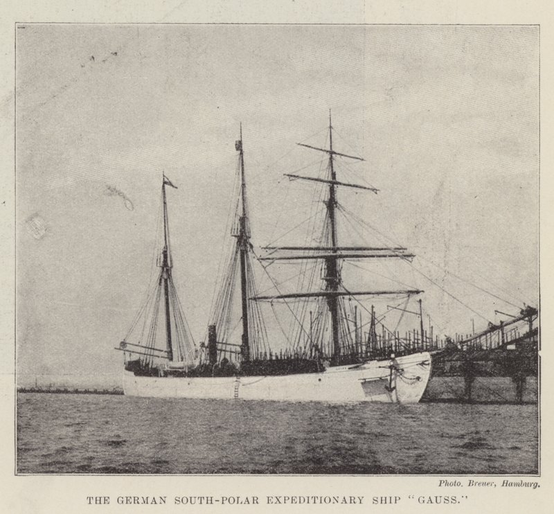 Alman Güney Kutup Seferi Gemisi Gauss by English Photographer