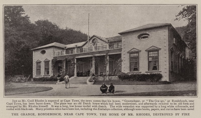 Cape Town yakınlarındaki Grange, Rondebosch, Bay Rhodes