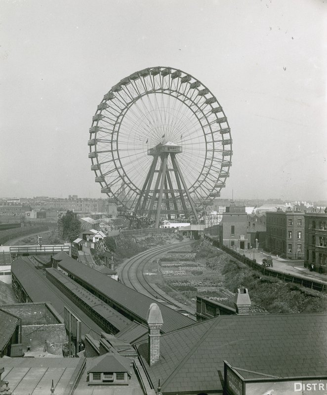 Büyük Çark, Earls Court; Londra by English Photographer