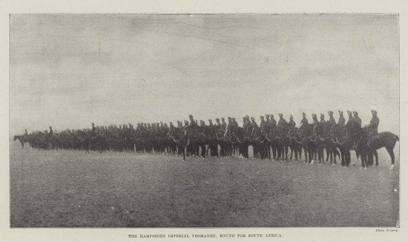 Hampshire Imperial Yeomanry, Güney Afrika