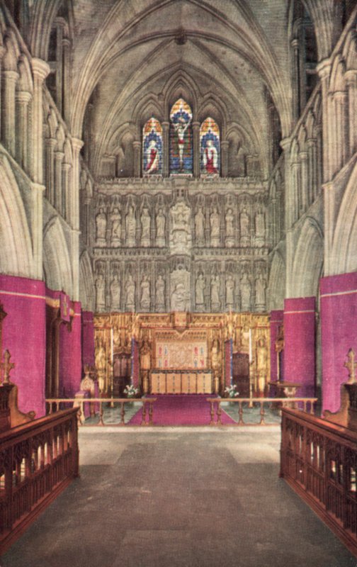 Yüksek Altar, Southwark Katedrali, Londra by English Photographer