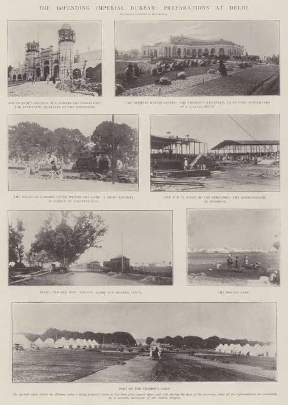 Yaklaşan İmparatorluk Durbar, Delhi