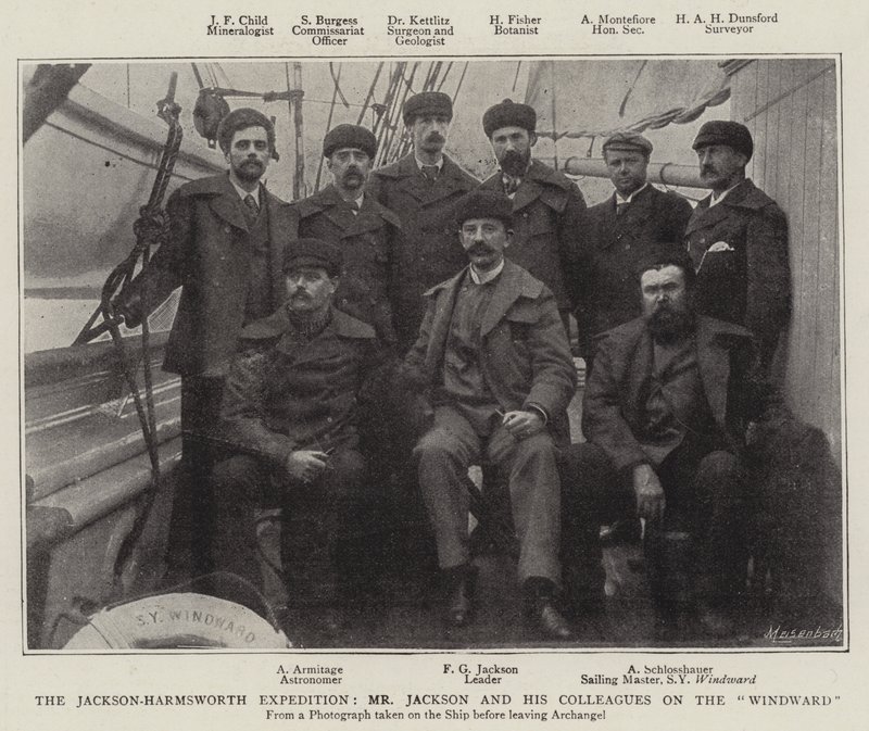 The Jackson-Harmsworth Expedition, Bay Jackson ve Windward