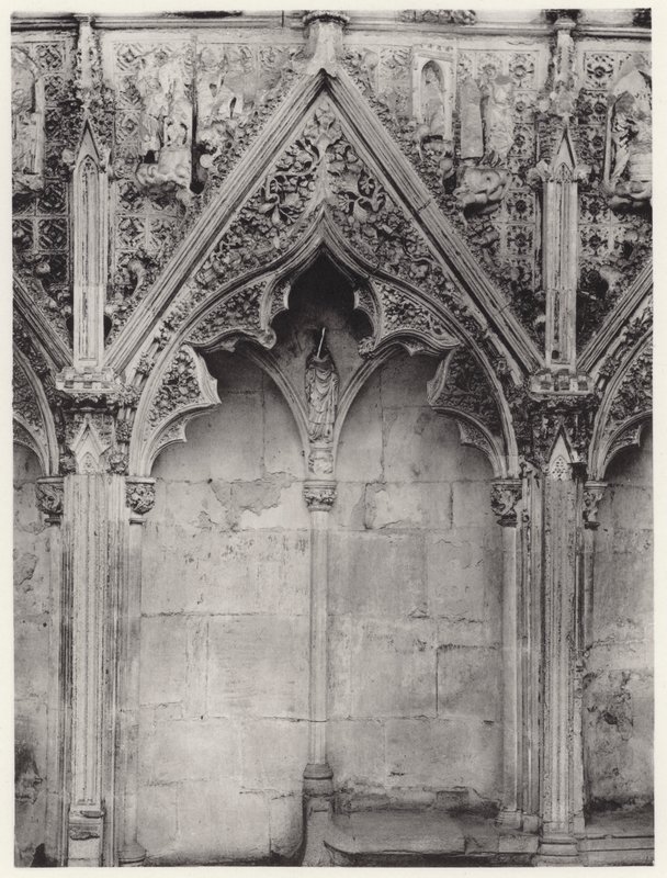 Lady Şapeli, Ely Katedrali: Kuzey Yakası, XVIII (s/b fotoğraf) by English Photographer