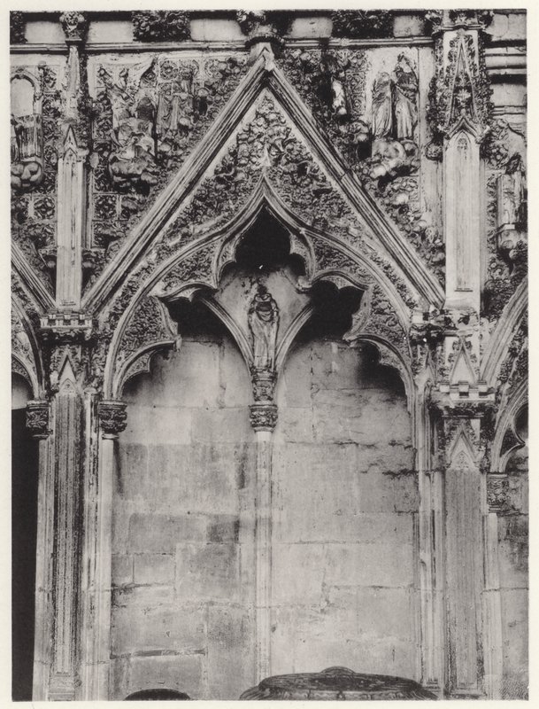 Lady Şapeli, Ely Katedrali: Güney Yakası, III (s/b fotoğraf) by English Photographer