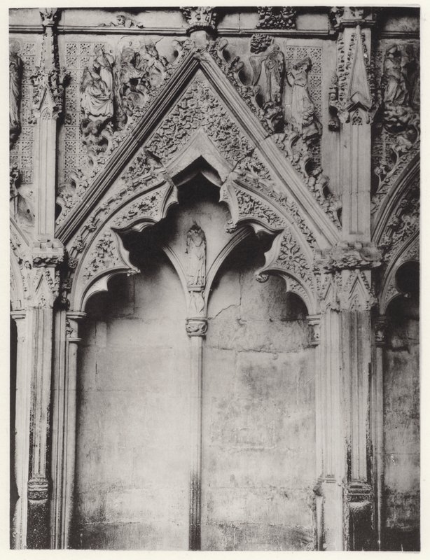 Lady Şapeli, Ely Katedrali: Güney Yakası, XIX (s/b fotoğraf) by English Photographer