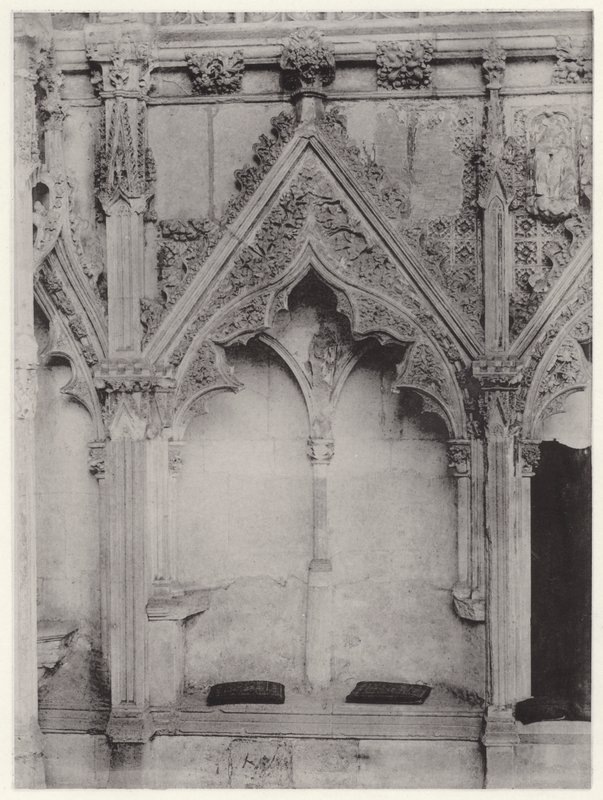 Lady Şapeli, Ely Katedrali: Güney Yakası, Doğudan, I (s/b fotoğraf) by English Photographer