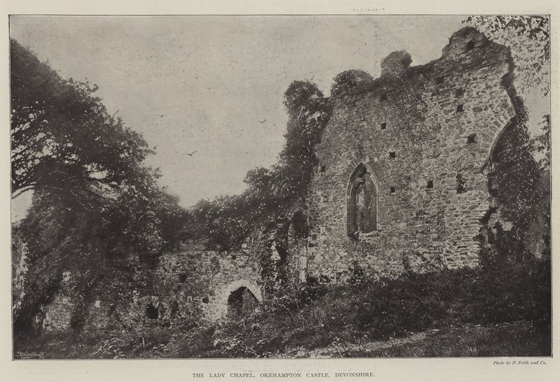 Lady Şapeli, Okehampton Kalesi, Devonshire by English Photographer