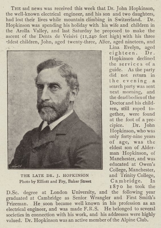 Rahmetli Dr J Hopkinson by English Photographer