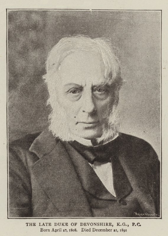 Devonshire Geç Dükü, KG, PC by English Photographer