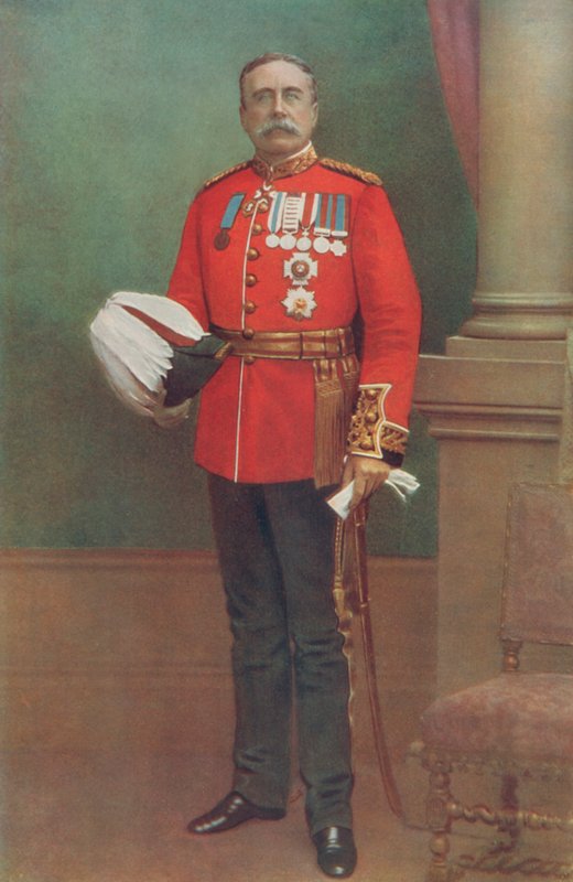 Rahmetli General Sir W.S.A. Lockhart. Hindistan Başkomutanı by English Photographer