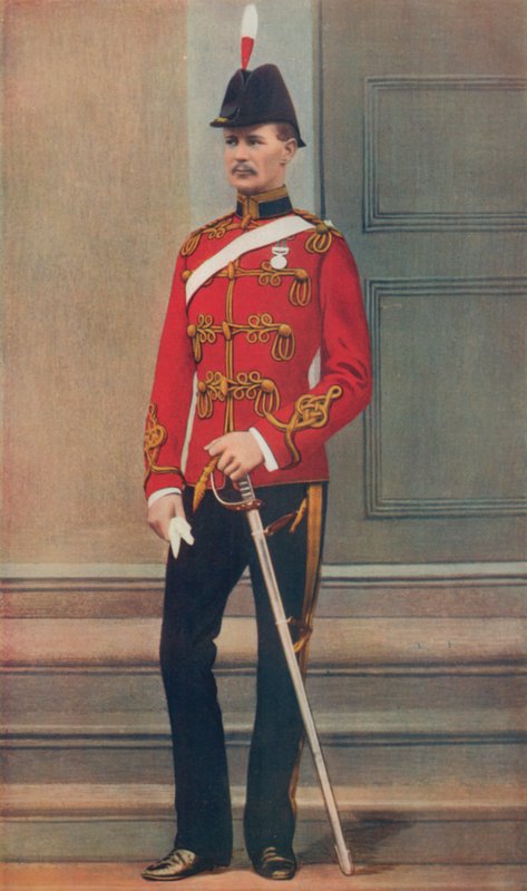 Geç Teğmen Hon. F.H.S. Roberts. Kralın Kraliyet Tüfekleri by English Photographer