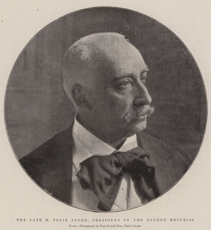 Fransa Cumhurbaşkanı Merhum Felix Faure by English Photographer