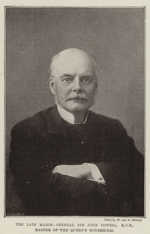 Geç Tümgeneral Sir John Cowell, KKB, Queens Hane Halkının Efendisi by English Photographer