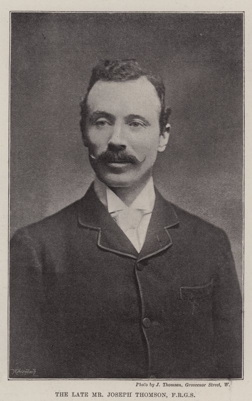 Merhum Bay Joseph Thomson, FRGS by English Photographer