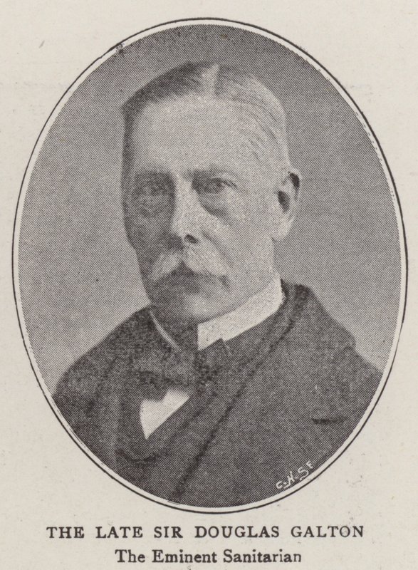 Geç Sir Douglas Galton by English Photographer