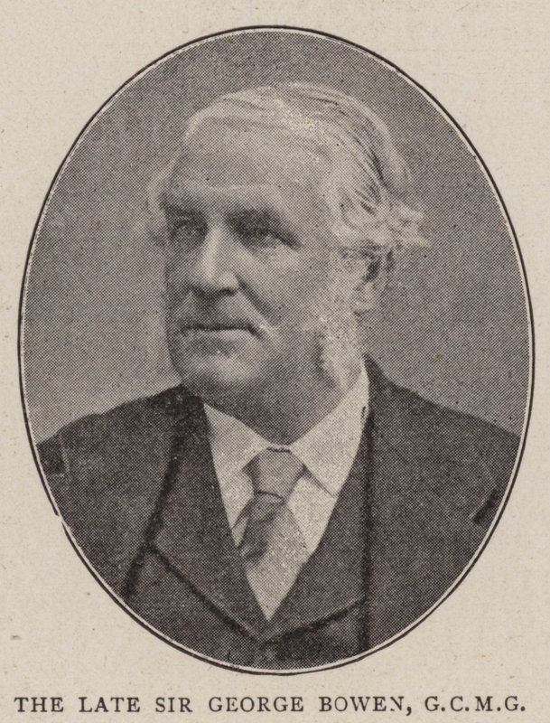 Geç Sir George Bowen, GCMG by English Photographer