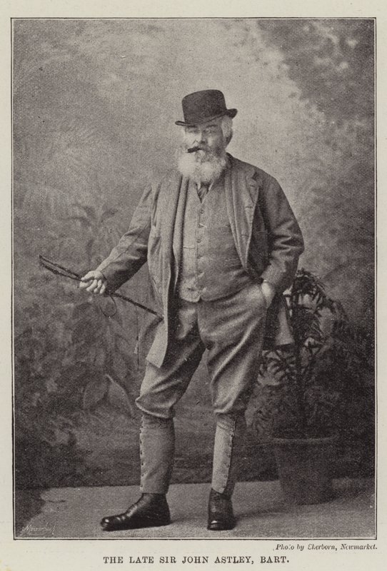 Geç Sir John Astley, Baronet by English Photographer