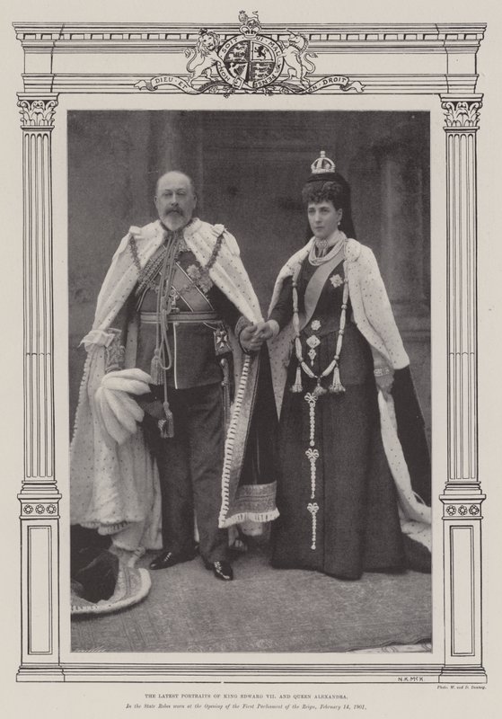 Kral Edward VII ve Kraliçe Alexandra