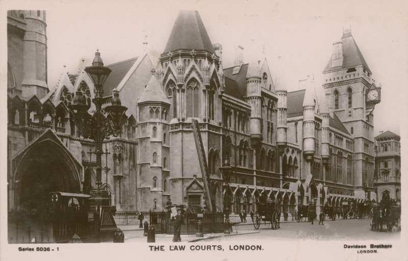 Hukuk Mahkemeleri, Londra by English Photographer