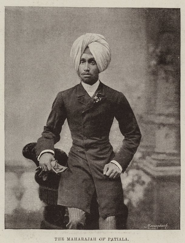 Patiala'nın Mihracesi by English Photographer