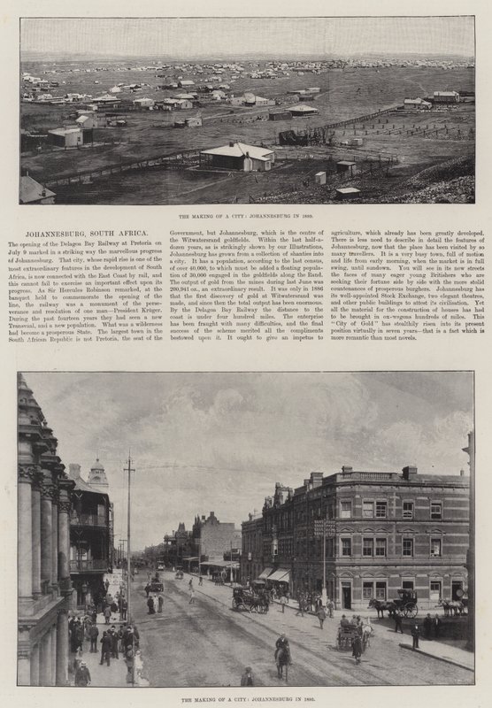 Bir Şehrin İnşası, Johannesburg, Güney Afrika by English Photographer