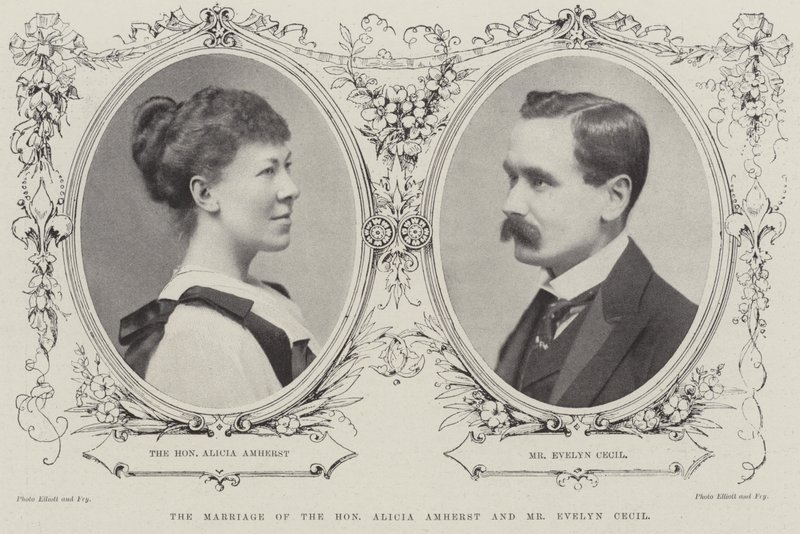 Sayın Alicia Amherst ve Bay Evelyn Cecil