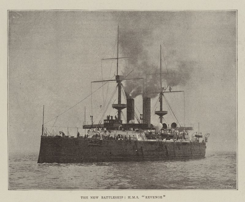 Yeni Savaş Gemisi, HMS İntikamı by English Photographer