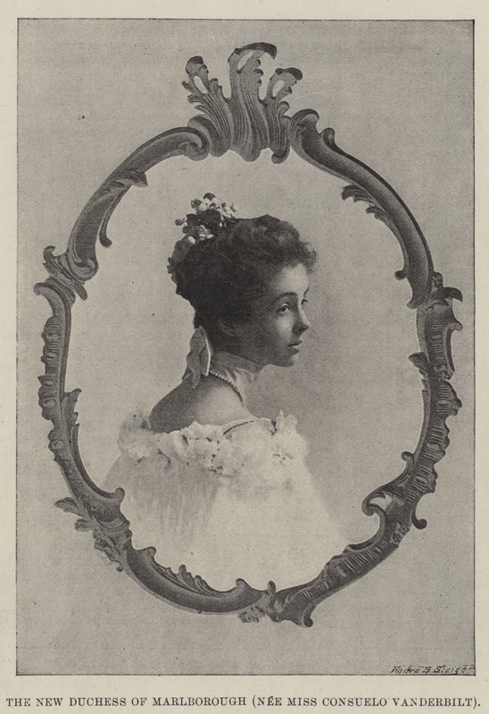 Yeni Marlborough Düşesi (kızlık soyadı Bayan Consuelo Vanderbilt) by English Photographer
